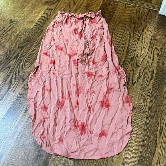 BB Dakota By Steve Madden Women's Clay Red High Tied Skirt Size Small - Picture 1 of 7